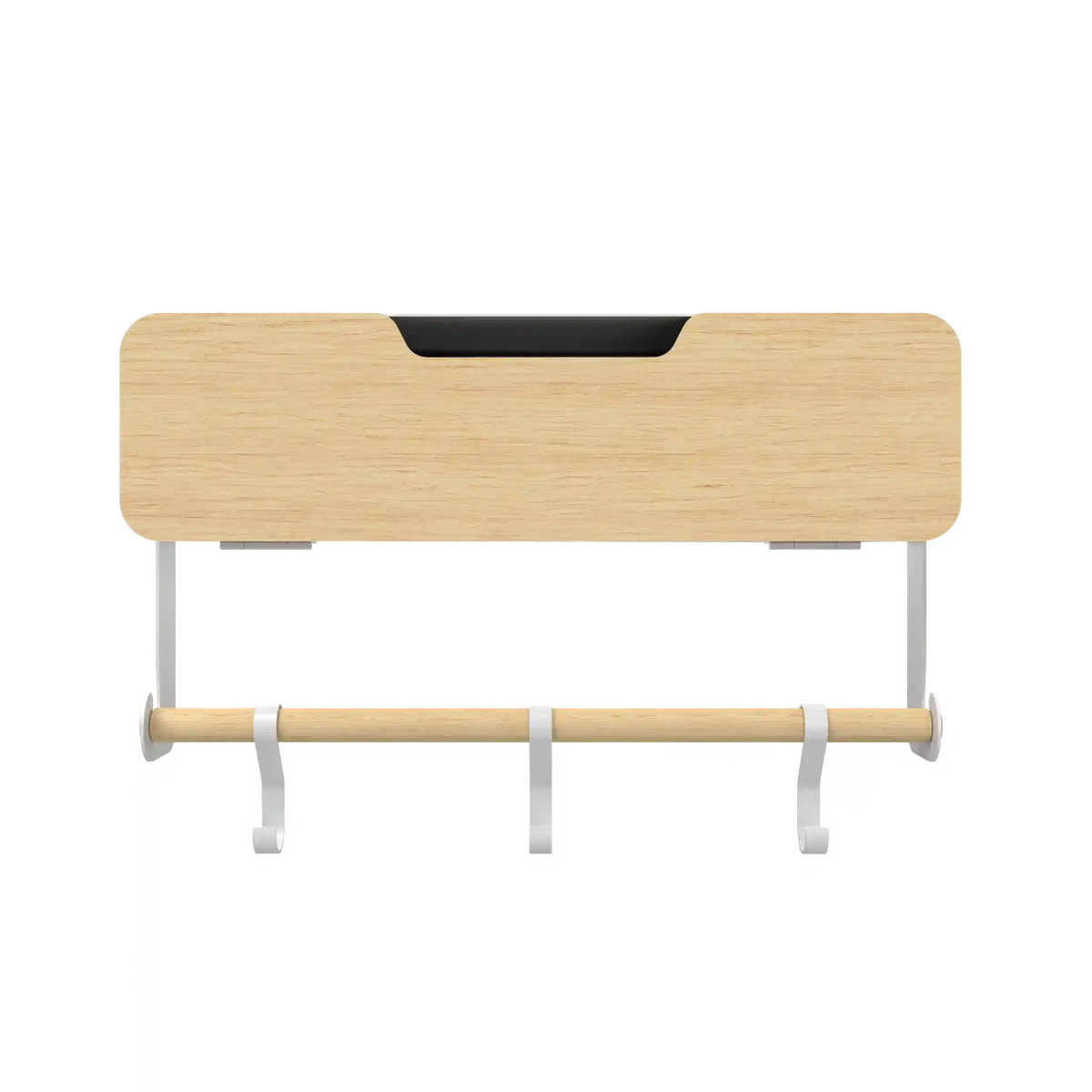 White Hanging / Magnetic Rack System-Shelf W/ Door