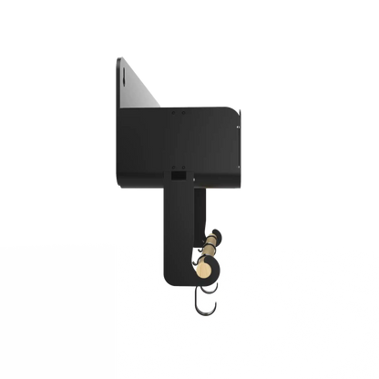 Black Hanging / Magnetic Rack System-Shelf W/Brackets