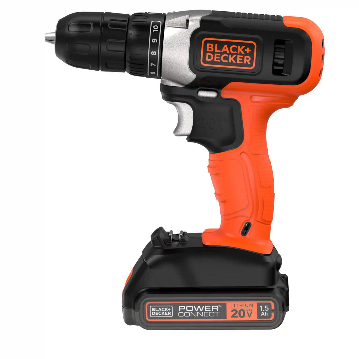20V MAX* POWERCONNECT™ Cordless Drill/Driver, Battery and Charger Included