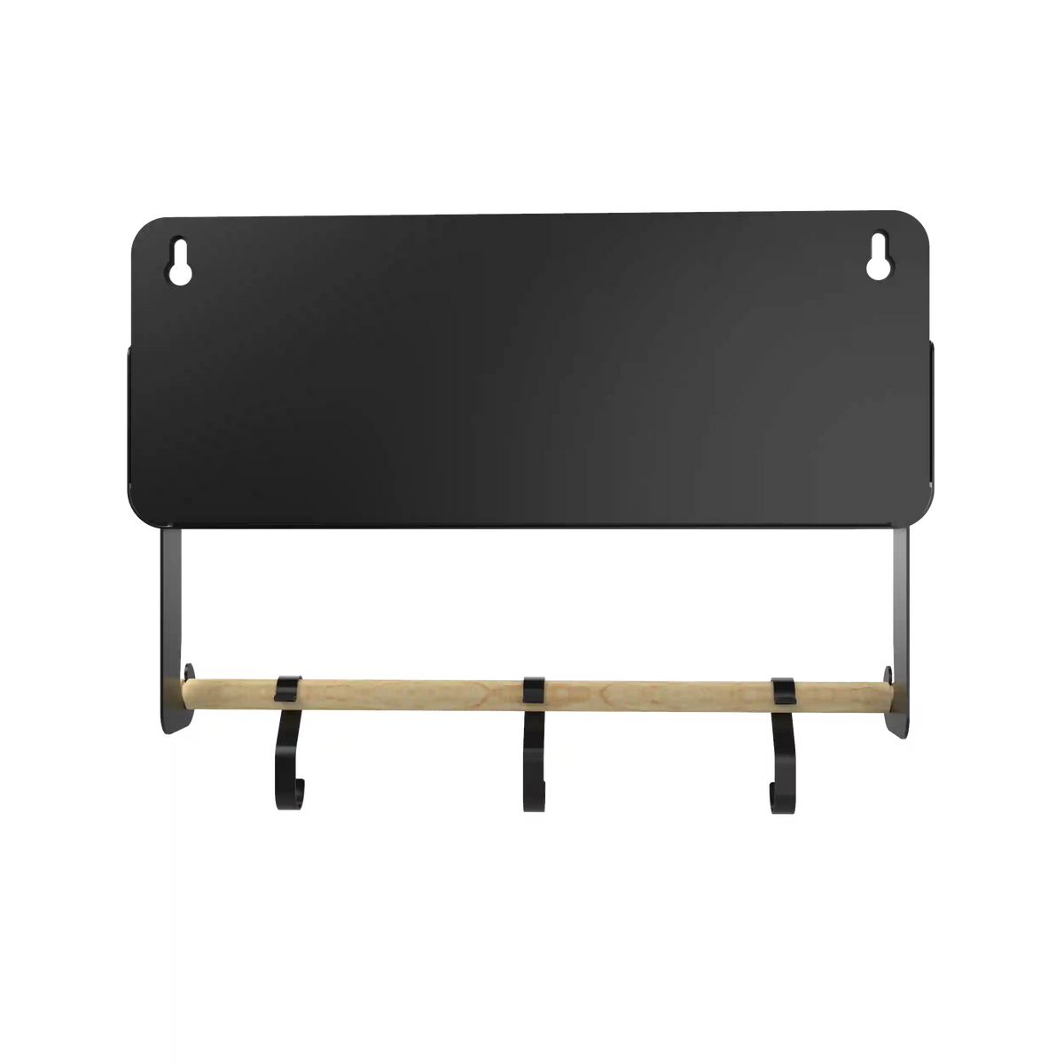 Black Hanging / Magnetic Rack System-Shelf W/Brackets