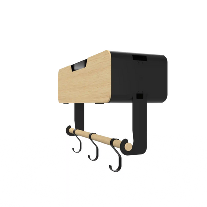 Hanging / Magnetic Rack System - Shelf With Door W/Brackets (T)