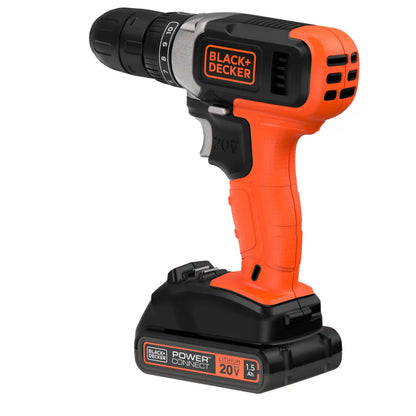 20V MAX* POWERCONNECT™ Cordless Drill/Driver, Battery and Charger Included