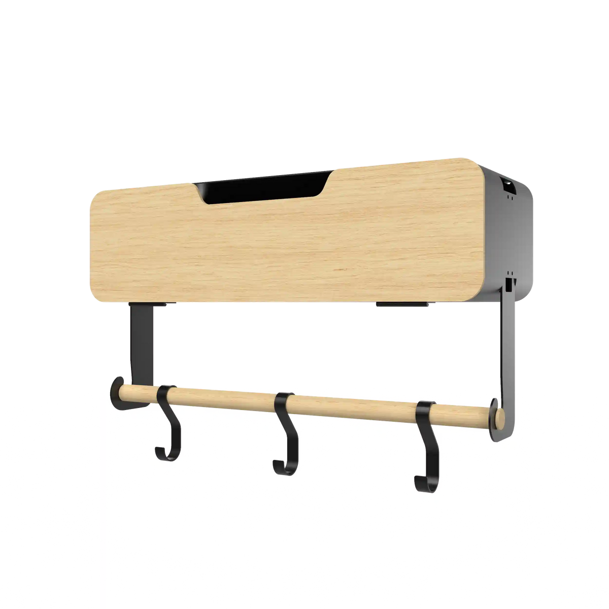 Hanging / Magnetic Rack System - Shelf With Door W/Brackets (T)