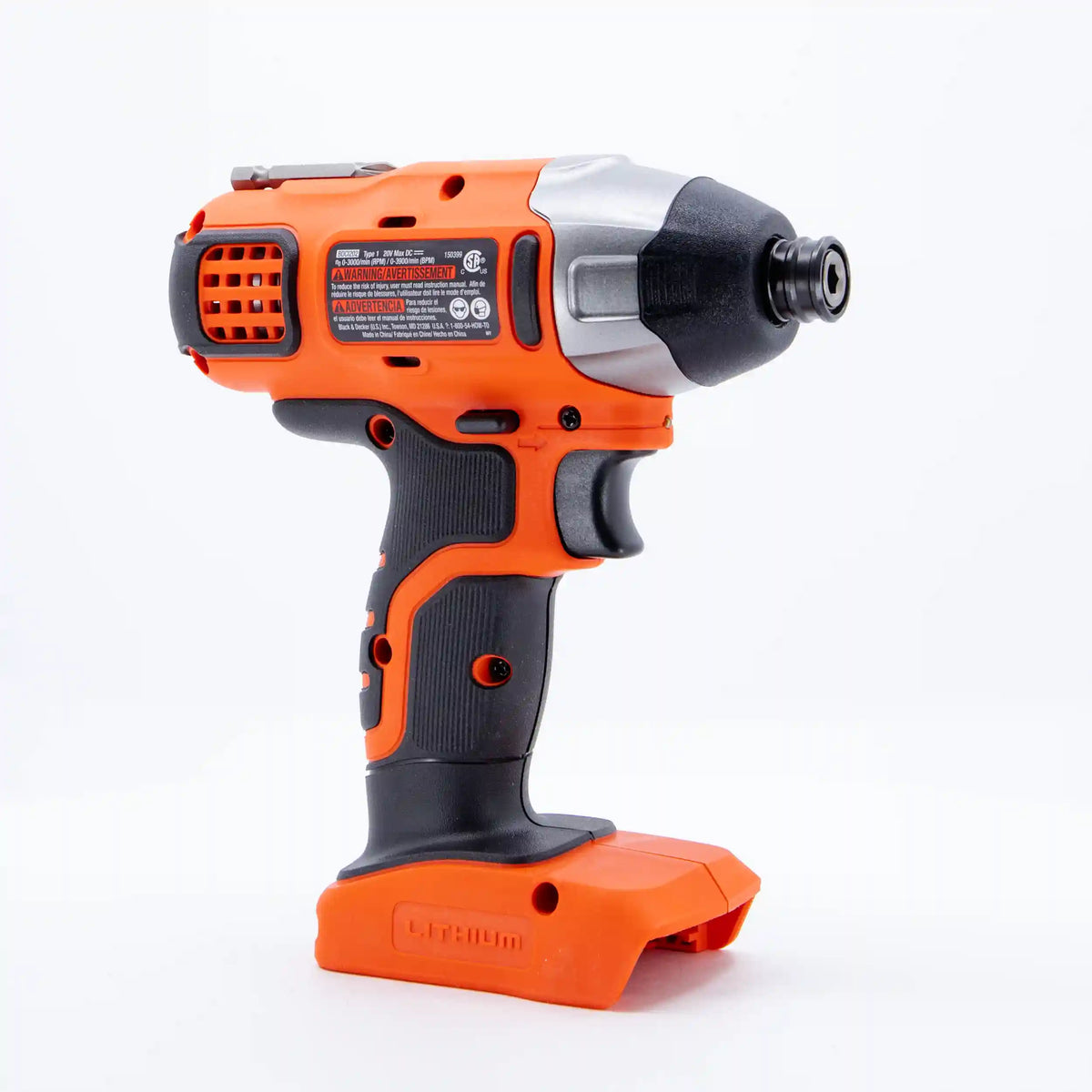 20V MAX* POWERCONNECT™ Cordless Impact Driver, Battery and Charger Not Included