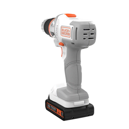20V MAX *POWERCONNECT™ MATRIX™ Cordless Drill/Driver Kit, Battery and Charger Included (White)