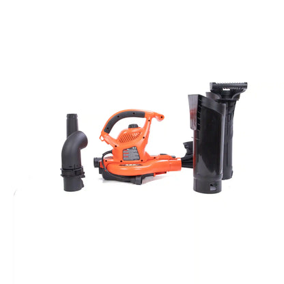 3-in-1 Electric Leaf Blower | Leaf Vacuum, 12-Amp, 250-mph, 400-cfm