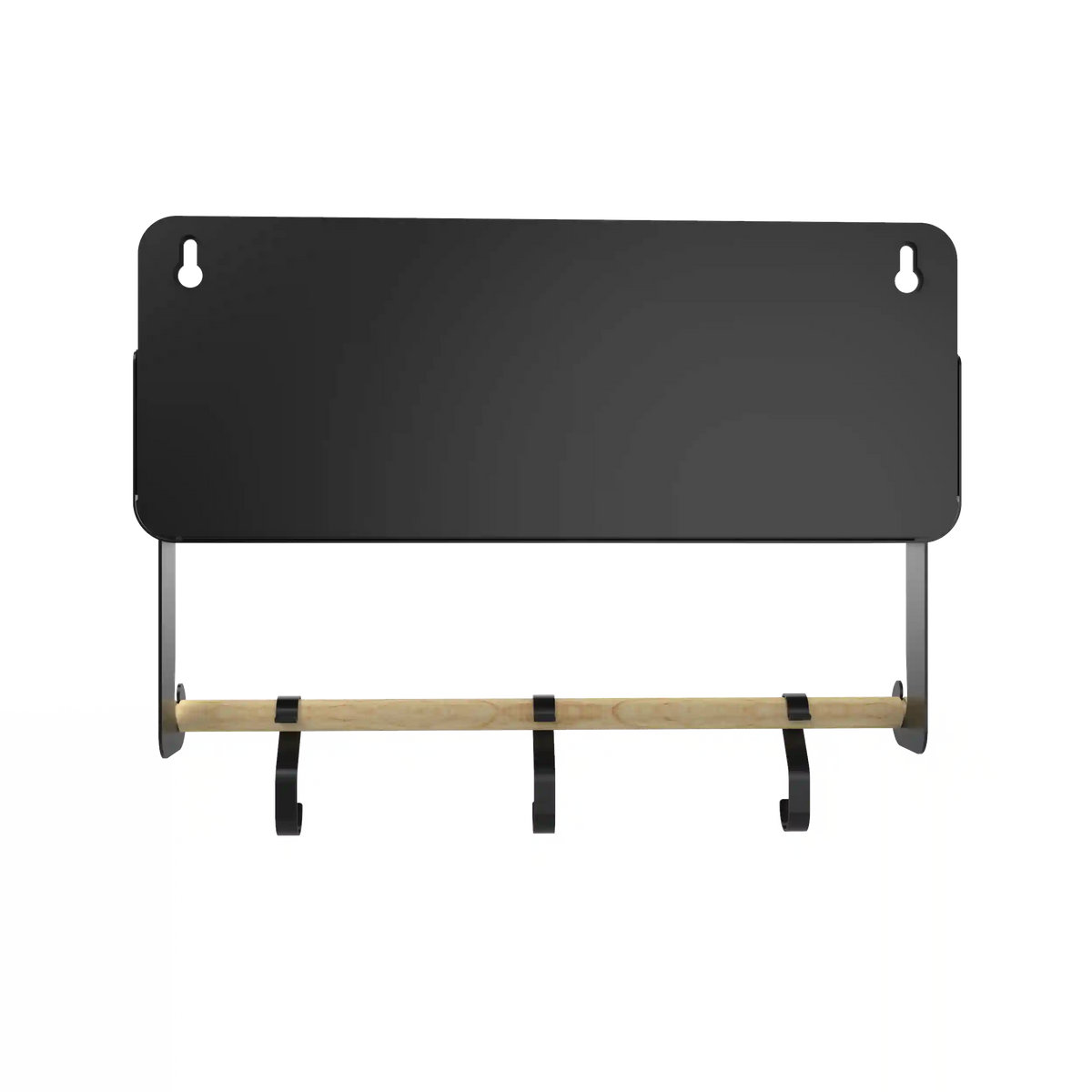 Black Hanging / Magnetic Rack System-Shelf W/Brackets