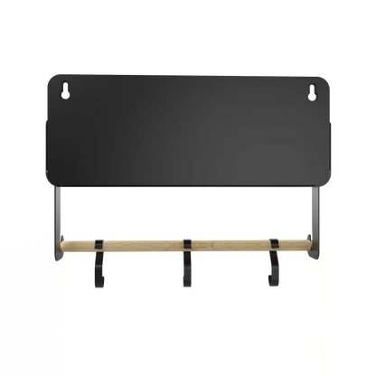 Black Hanging / Magnetic Rack System-Shelf W/Brackets