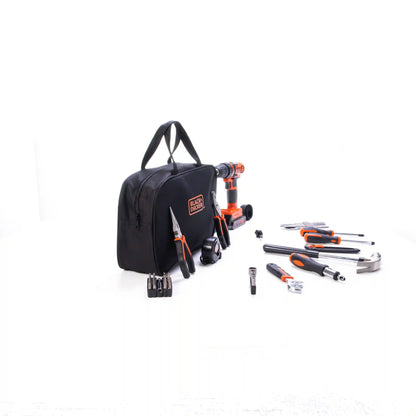 20V MAX* POWERCONNECT™ Cordless Drill/Driver With 68-Piece Project Kit and Tool Bag, Battery and Charger Included