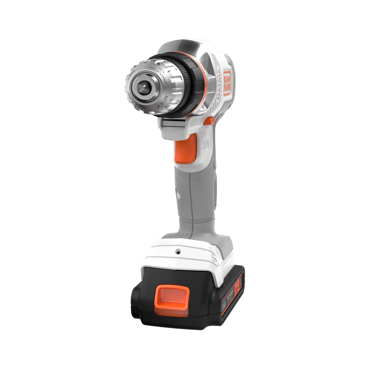 20V MAX *POWERCONNECT™ MATRIX™ Cordless Drill/Driver Kit, Battery and Charger Included (White)