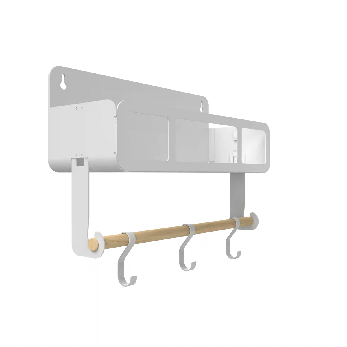 Hanging / Magnetic Rack System-Shelf W/Brackets