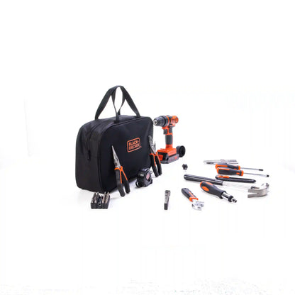 20V MAX* POWERCONNECT™ Cordless Drill/Driver With 68-Piece Project Kit and Tool Bag, Battery and Charger Included