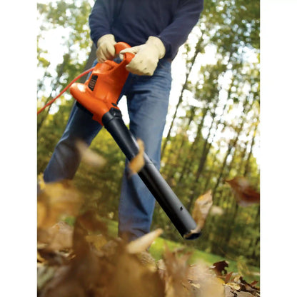 3-in-1 Electric Leaf Blower | Leaf Vacuum, 12-Amp, 250-mph, 400-cfm