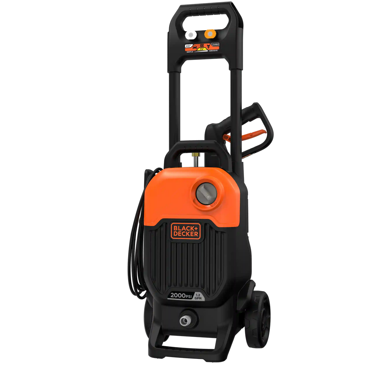 2,000 MAX psi* 1.2 gpm* Electric Cold Water Pressure Washer