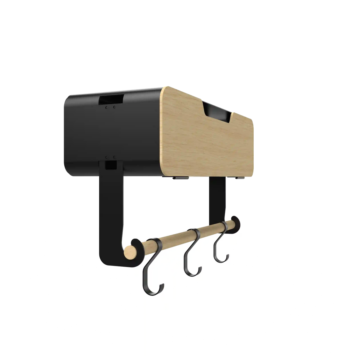 Hanging / Magnetic Rack System - Shelf With Door W/Brackets (T)