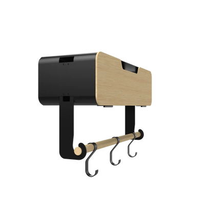 Hanging / Magnetic Rack System - Shelf With Door W/Brackets (T)