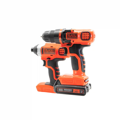 20V MAX* POWERCONNECT™ Cordless Drill and Impact Driver Combo Kit, Battery and Charger Included