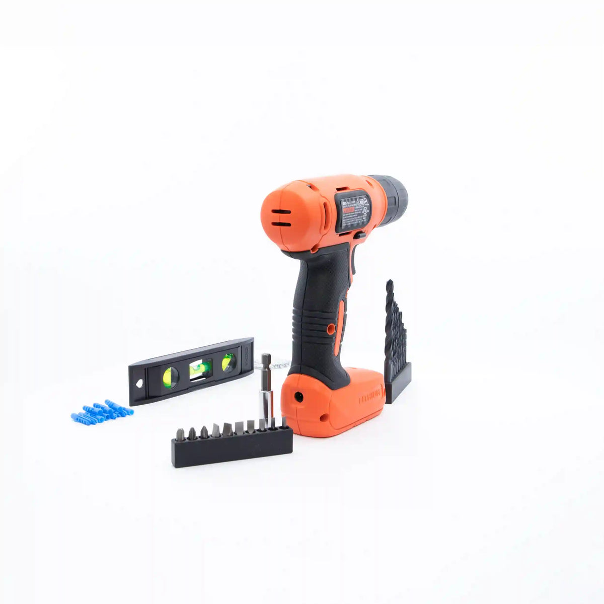 8V MAX* Cordless Drill + 43 Pc. Home Decor Project Kit