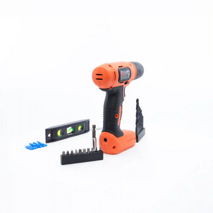 8V MAX* Cordless Drill + 43 Pc. Home Decor Project Kit