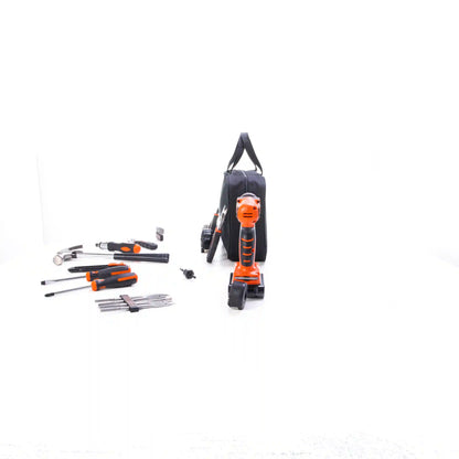 20V MAX* POWERCONNECT™ Cordless Drill/Driver With 68-Piece Project Kit and Tool Bag, Battery and Charger Included