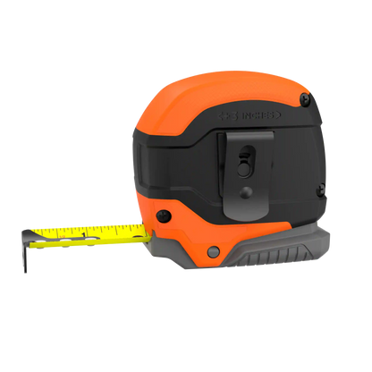 Tape Measure, Grip Release, Autolock & Self Lock, 25-Foot