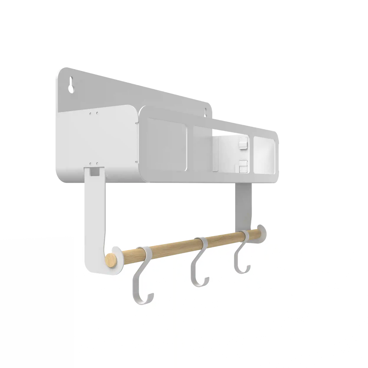 Hanging / Magnetic Rack System-Shelf W/Brackets