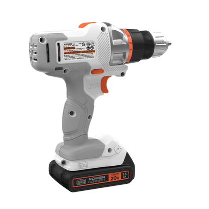 20V MAX *POWERCONNECT™ MATRIX™ Cordless Drill/Driver Kit, Battery and Charger Included (White)