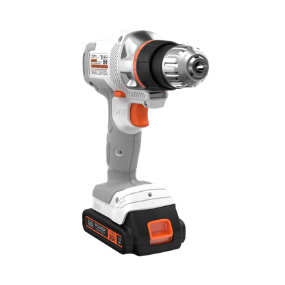 20V MAX *POWERCONNECT™ MATRIX™ Cordless Drill/Driver Kit, Battery and Charger Included (White)