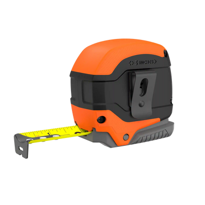 Tape Measure, Grip Release, Autolock & Self Lock, 25-Foot