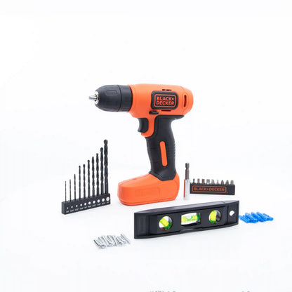 8V MAX* Cordless Drill + 43 Pc. Home Decor Project Kit
