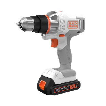 20V MAX *POWERCONNECT™ MATRIX™ Cordless Drill/Driver Kit, Battery and Charger Included (White)