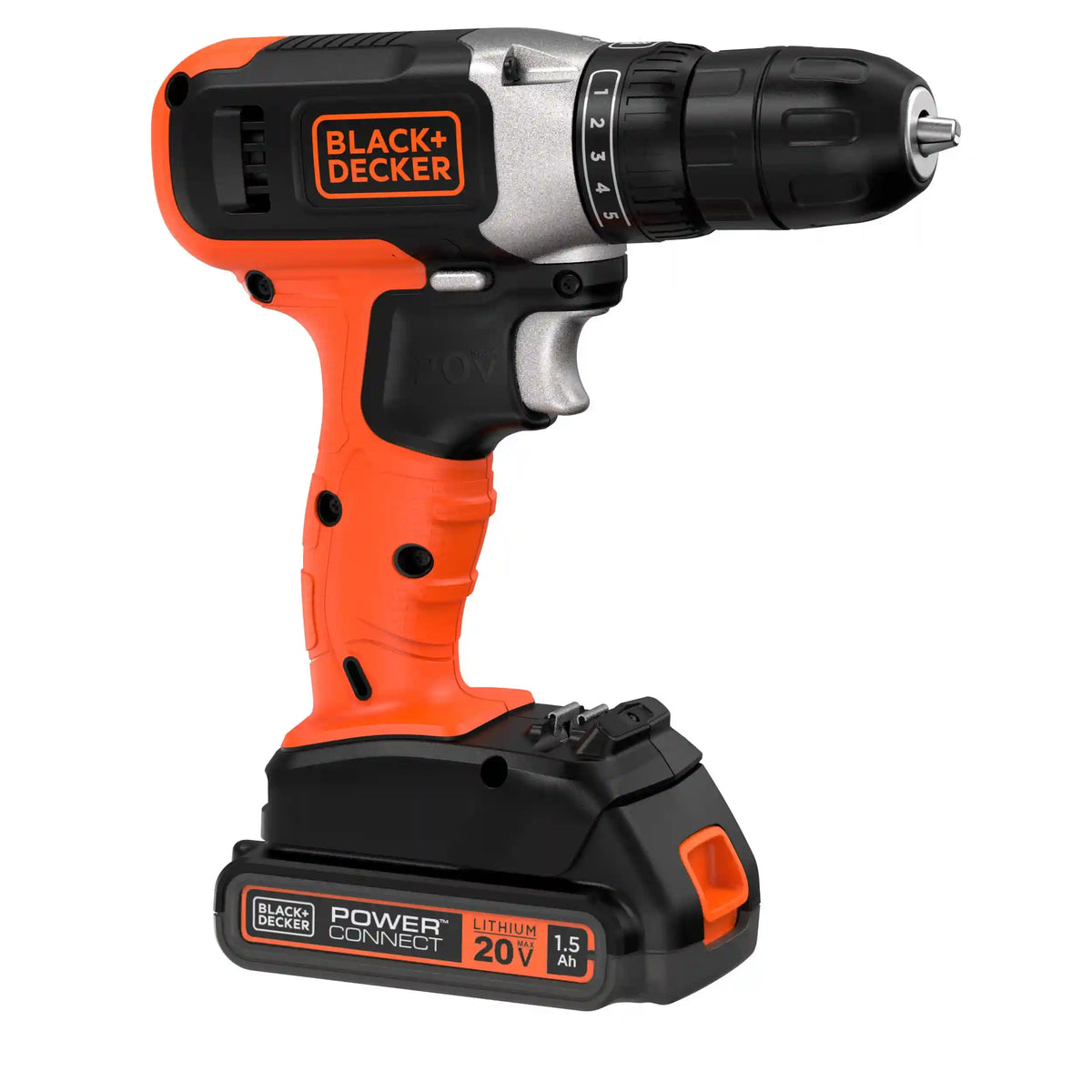 20V MAX* POWERCONNECT™ Cordless Drill/Driver, Battery and Charger Included