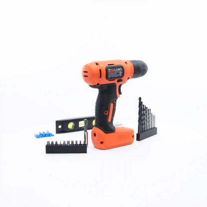 8V MAX* Cordless Drill + 43 Pc. Home Decor Project Kit