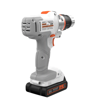 20V MAX *POWERCONNECT™ MATRIX™ Cordless Drill/Driver Kit, Battery and Charger Included (White)