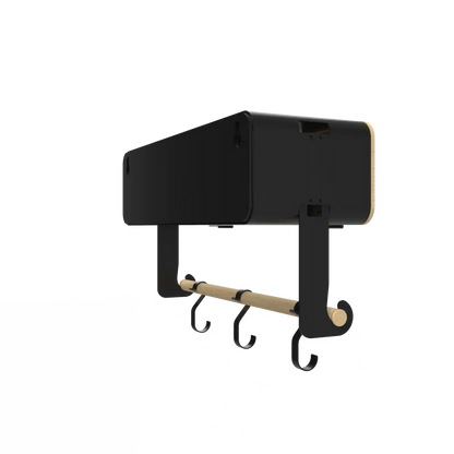 Hanging / Magnetic Rack System - Shelf With Door W/Brackets (T)