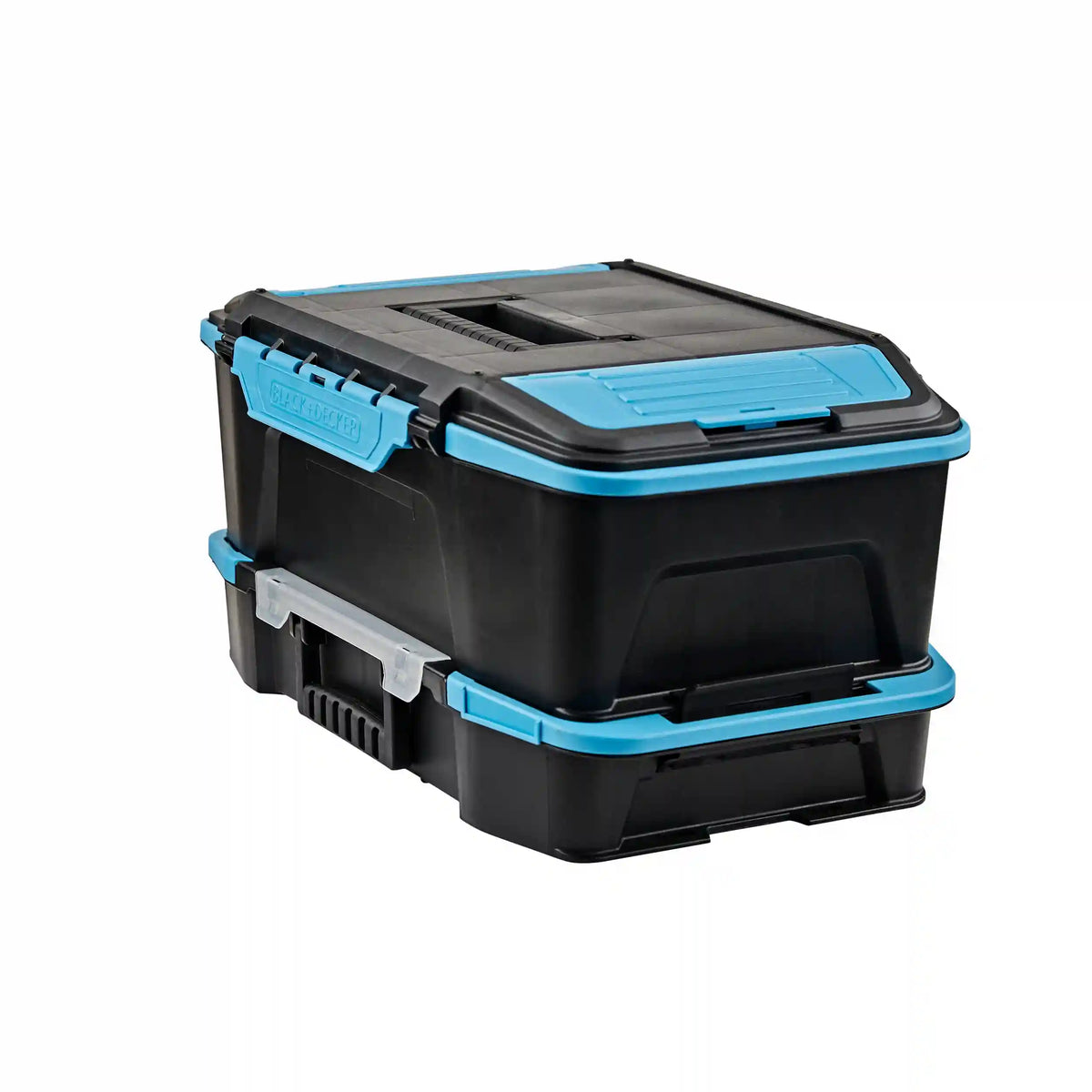 19 inch  2 in 1 Stackable Storage Caddy and Organizer