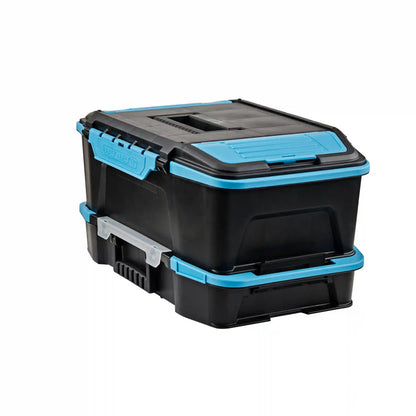 19 inch  2 in 1 Stackable Storage Caddy and Organizer