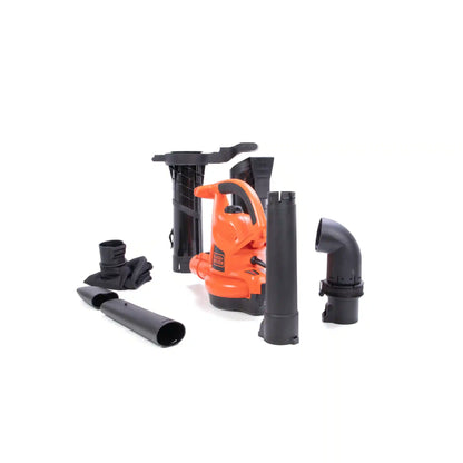 3-in-1 Electric Leaf Blower | Leaf Vacuum, 12-Amp, 250-mph, 400-cfm