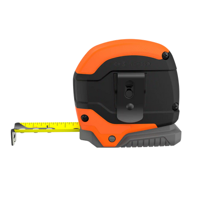 Tape Measure, Grip Release, Autolock & Self Lock, 25-Foot