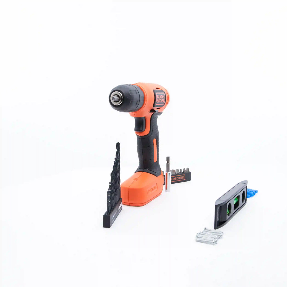 8V MAX* Cordless Drill + 43 Pc. Home Decor Project Kit