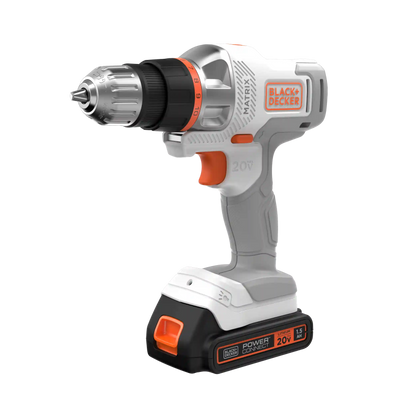 20V MAX *POWERCONNECT™ MATRIX™ Cordless Drill/Driver Kit, Battery and Charger Included (White)