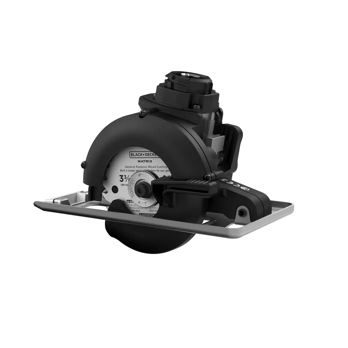 MATRIX™ Trim Saw Attachment with 3-3/8 In Carbide Blade 24T