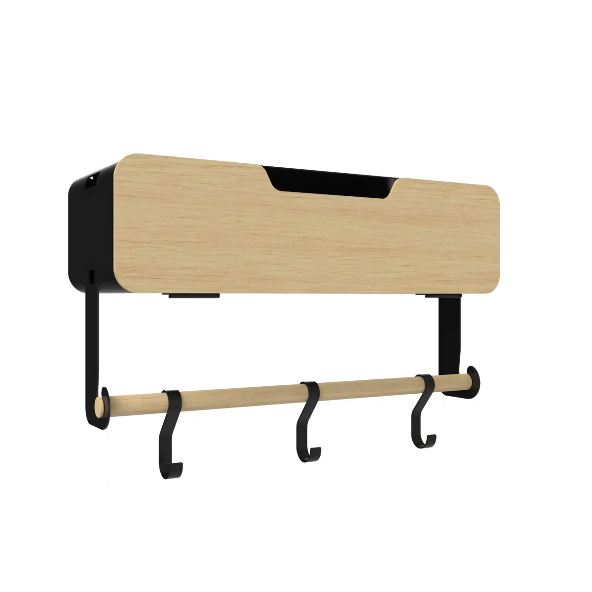 Hanging / Magnetic Rack System - Shelf With Door W/Brackets (T)
