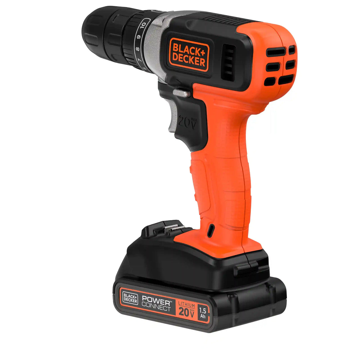 20V MAX* POWERCONNECT™ Cordless Drill/Driver, Battery and Charger Included