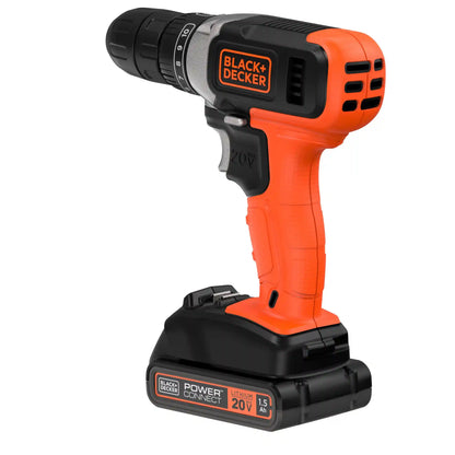 20V MAX* POWERCONNECT™ Cordless Drill/Driver, Battery and Charger Included