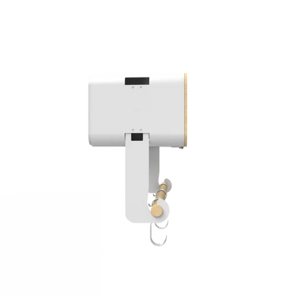 White Hanging / Magnetic Rack System-Shelf W/ Door