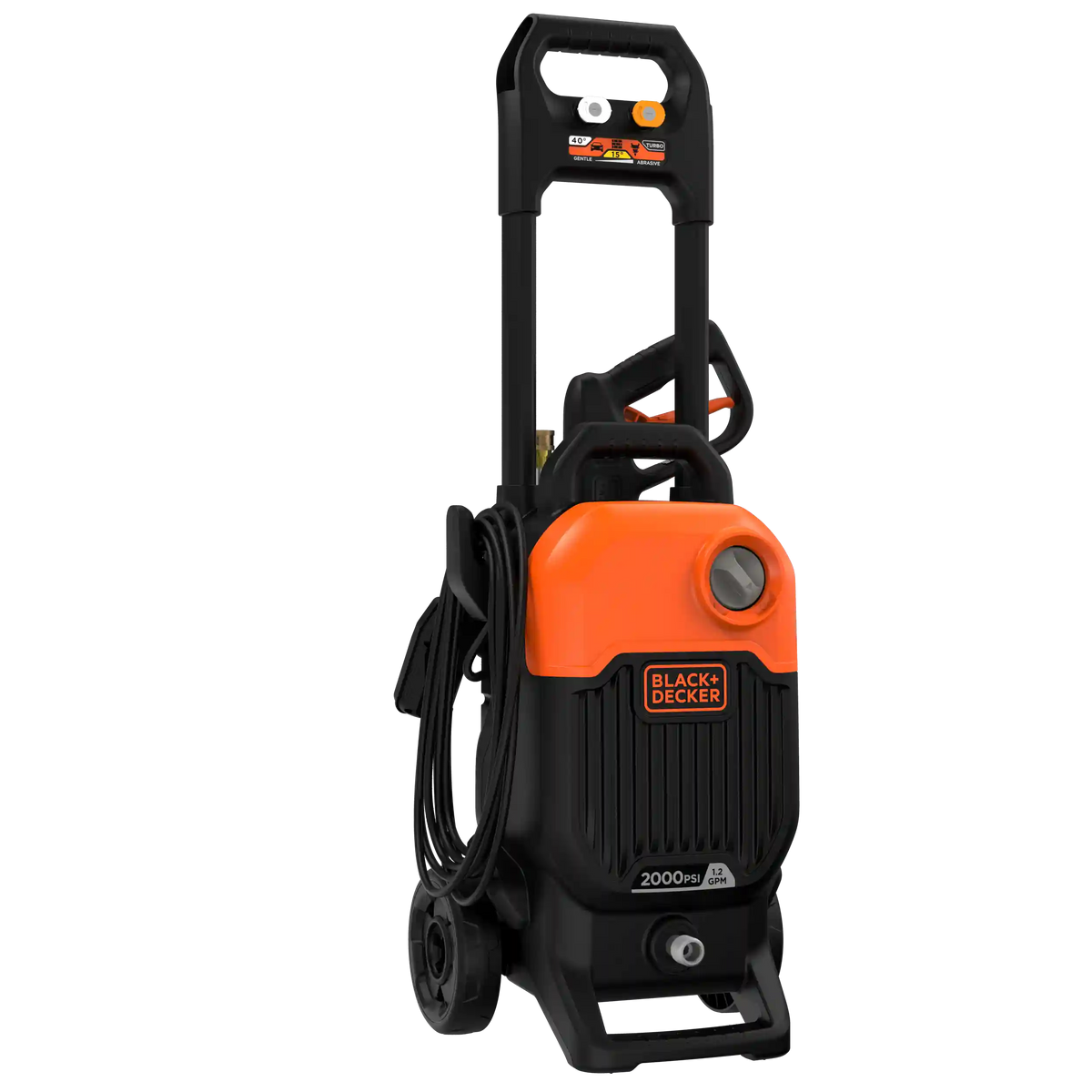 2,000 MAX psi* 1.2 gpm* Electric Cold Water Pressure Washer