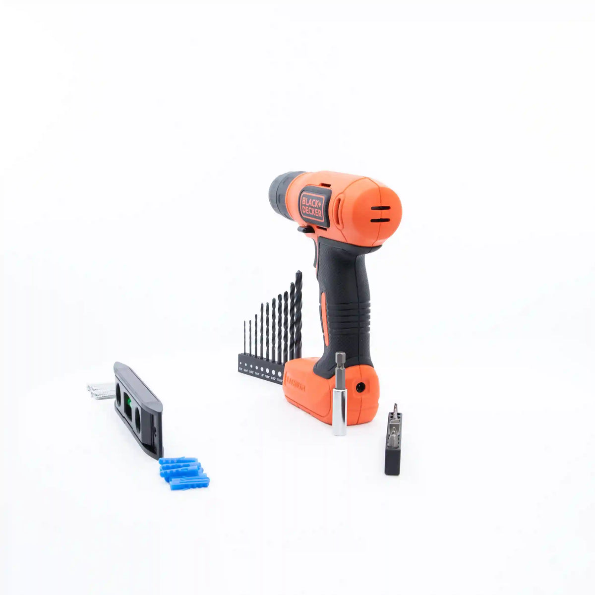 8V MAX* Cordless Drill + 43 Pc. Home Decor Project Kit