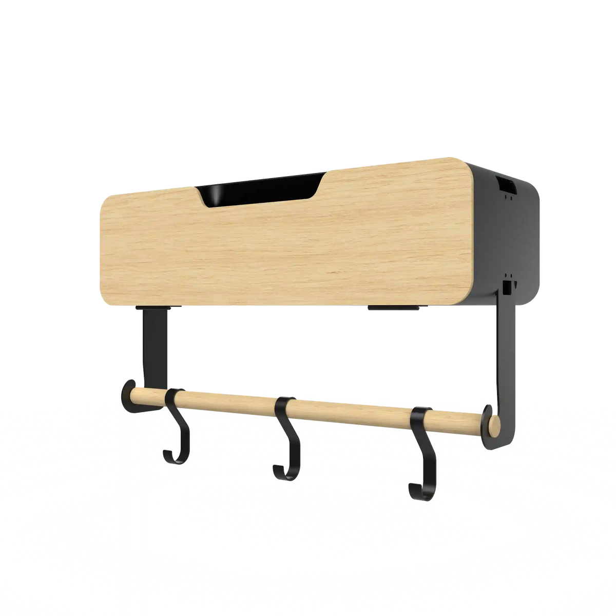 Hanging / Magnetic Rack System - Shelf With Door W/Brackets (T)