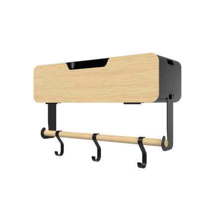 Hanging / Magnetic Rack System - Shelf With Door W/Brackets (T)